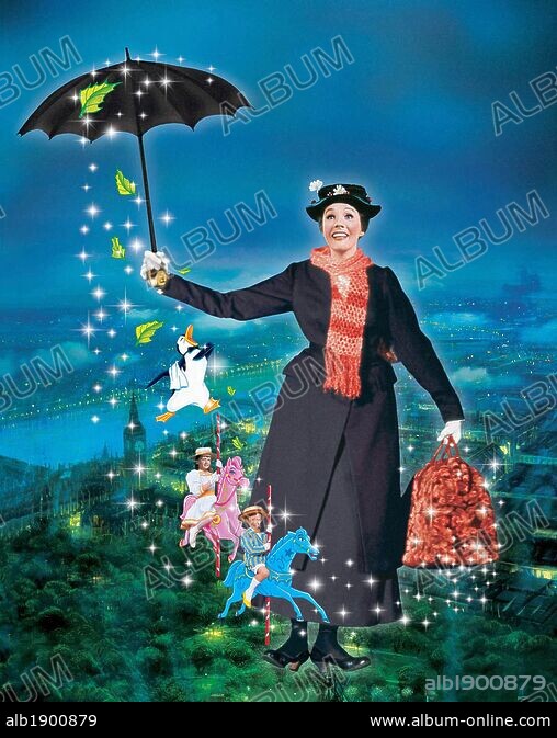 Julie Andrews In Mary Poppins Directed By Robert Stevenson