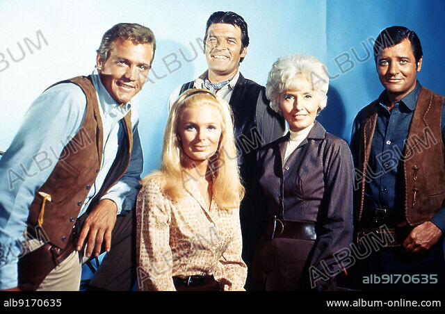 Barbara Stanwyck Lee Majors Linda Evans Peter Breck And Richard Long