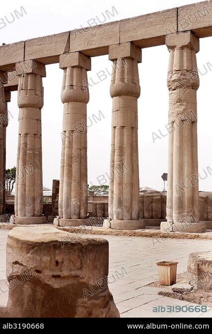 Templo de Luxor Egipto Situado en el corazón de la antigua Tebas fue