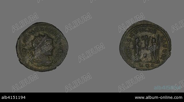 ANCIENT ROMAN Antoninianus Coin Portraying Emperor Marcus Aurelius