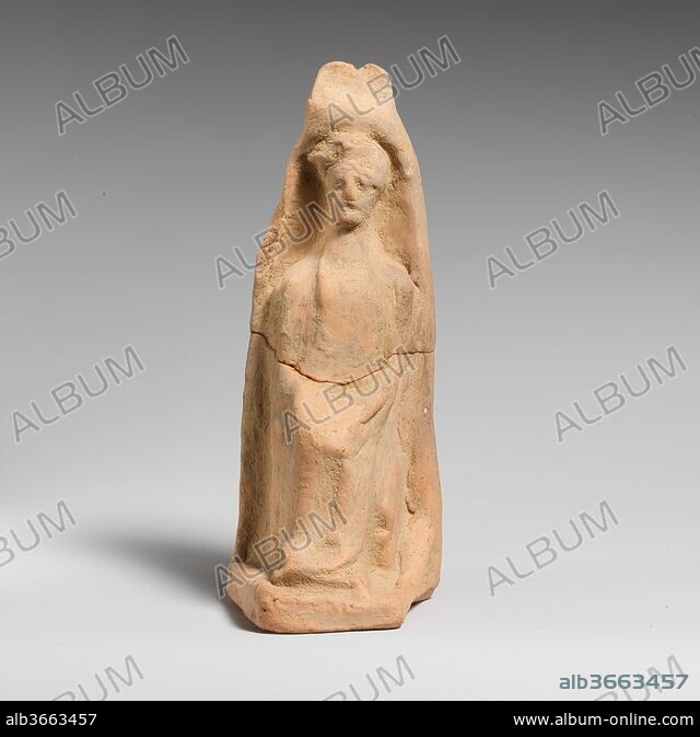 Terracotta Statuette Of A Seated Female Figure Album Alb3663457