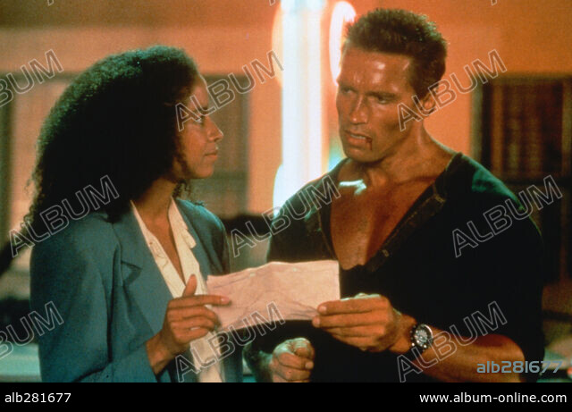 Arnold Schwarzenegger And Rae Dawn Chong In Commando Directed By