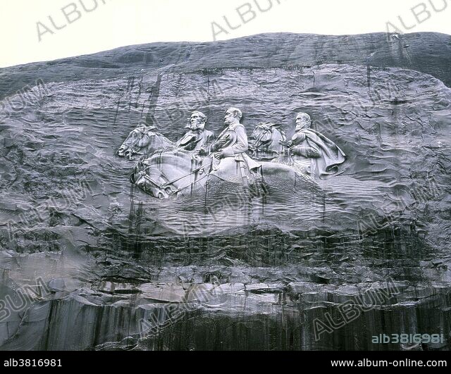 Stone Mountain Confederate Memorial Album Alb