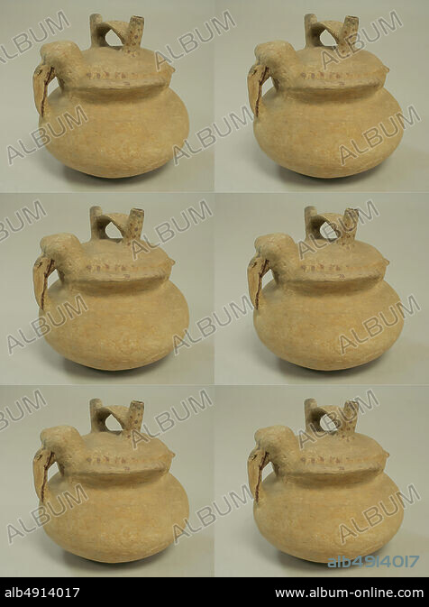 Double Spout Bottle Bird Topar Th Th Century B C Peru Ica