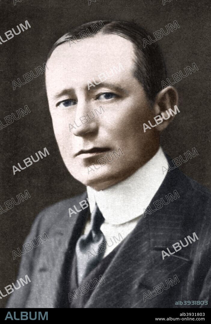 Guglielmo Marconi Italian Physicist And Inventor 1926 Artist