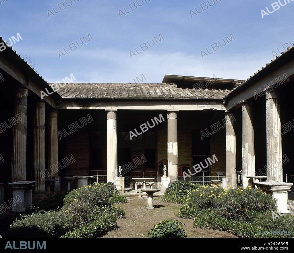 Peristyle Garden House Of The Vettii