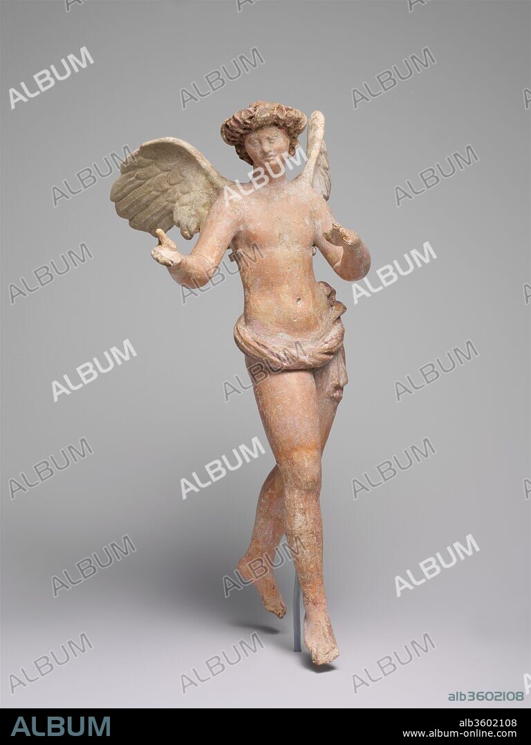 Terracotta Statuette Of Eros Flying Album Alb3602108