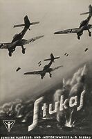 Stukas Junkers JU 87 . Publicidad de la marca Junkers Flugzeug