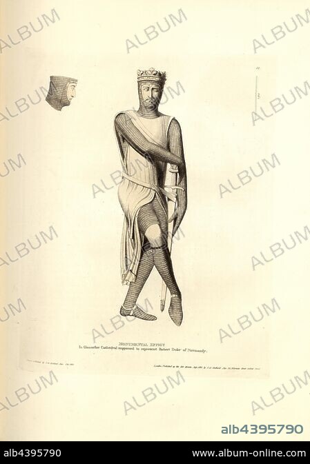 Monumental Effigy In Gloucester Cathedral supposed to represent Robert ...