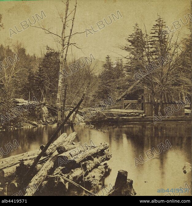 The Mill Pond, near the Laurel House - Round Top in the distance ...