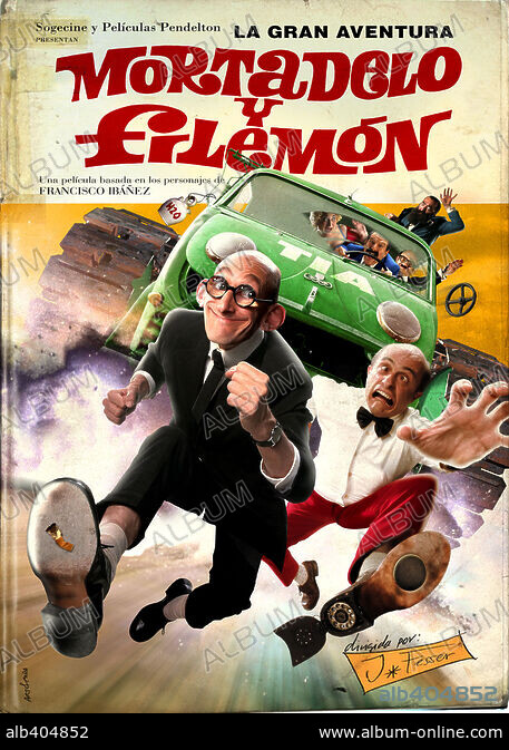 Poster De La Gran Aventura De Mortadelo Y Filemon, 2003, Dirigida Por 