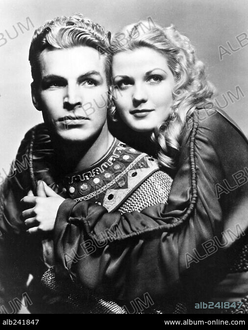 BUSTER CRABBE and JEAN ROGERS in FLASH GORDON, 1936, directed by ...