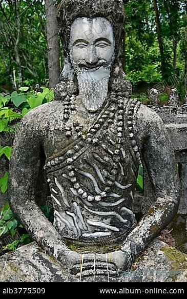 Sala Keoku, Sala Kaew Ku Sculpture Park, Nong Khai, Thailand, Asia.