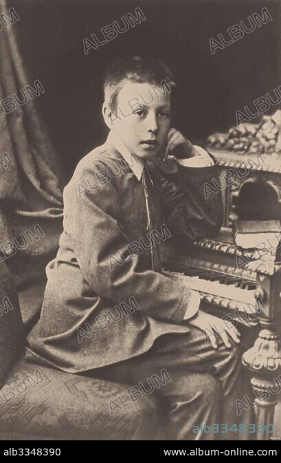 Sergueï Rachmaninov jeune