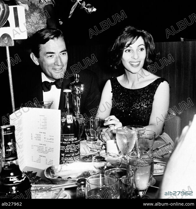 GREGORY PECK in FILM HISTORY: OSCARS. The 35th Academy Awards / 1963 ...