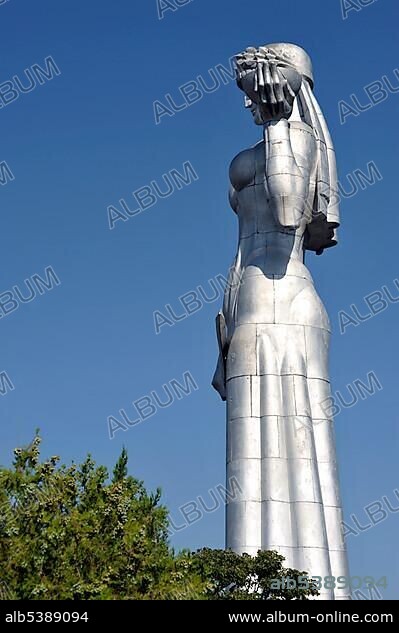 Monument to Kartlis Deda or the Mother of Kartli, Tbilisi, Georgia ...