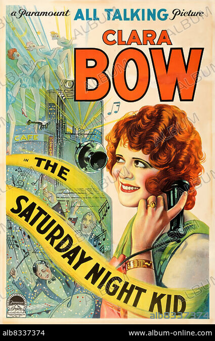 CLARA BOW in THE SATURDAY NIGHT KID, 1929, directed by A. EDWARD ...