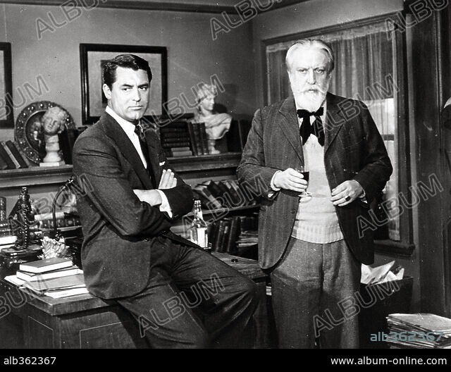 CARY GRANT and MONTY WOOLLEY in THE BISHOP'S WIFE, 1947, directed by ...