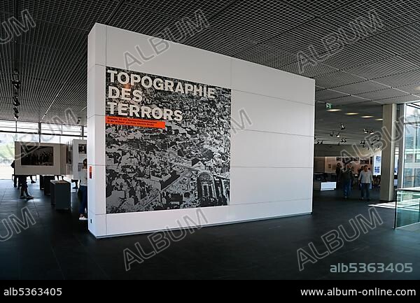 Redesigned interior, Topography of Terror exhibition, on the site of the former SS headquarters, Berlin, Germany, Europe.