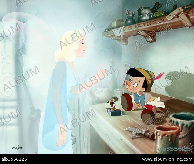 PINOCCHIO, 1940, directed by BEN SHARPSTEEN and HAMILTON LUSKE ...