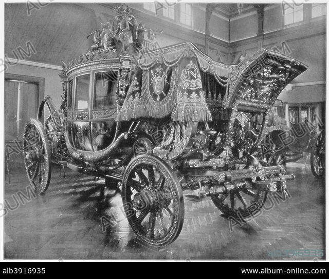 Napoleon's carriage, Versailles, (late 19th century). Artist: John L ...