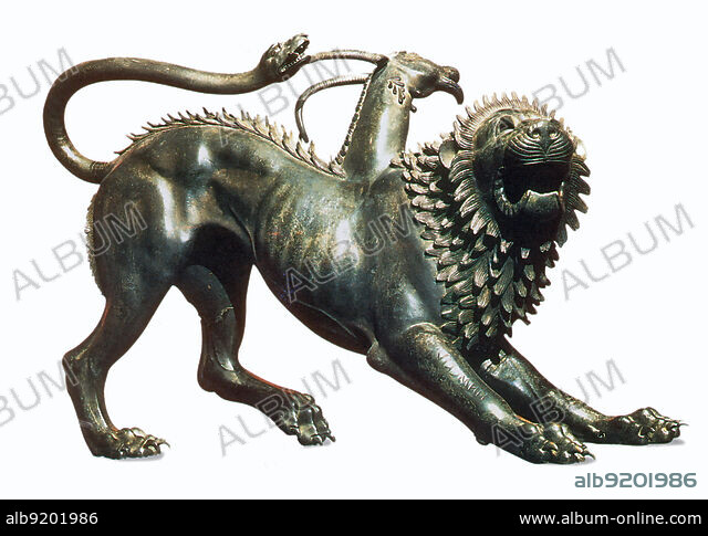 Chimera of Arezzo 400 BC Album alb9201986