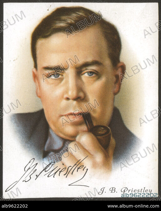 JB Priestley, British novelist, playwright, essayist and 