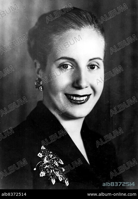 Argentina: Eva Peron (1919-1952), First Lady Of Argentina 1948-1952 ...