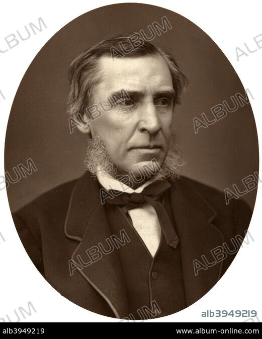 James Anthony Froude, British historian, 1876. Artist: Lock & Whitfield ...