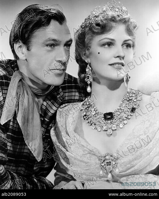 GARY COOPER and LILLIAN BOND in THE WESTERNER, 1940, directed by ...