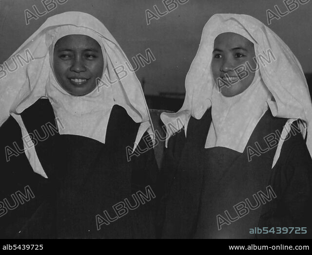 Sister Aloysea and Sister Jane Mary arrived from ***** by Qantas ...