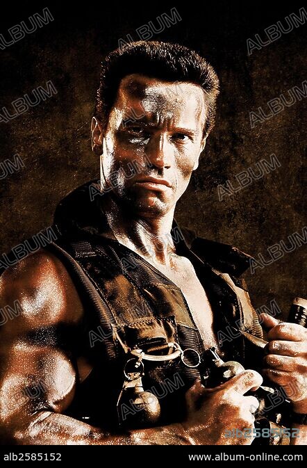 ARNOLD SCHWARZENEGGER in COMMANDO, 1985, directed by 