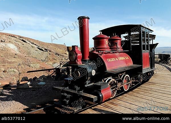 calico ghost town train