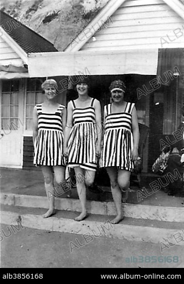 Swimsuits from the 1920s to today