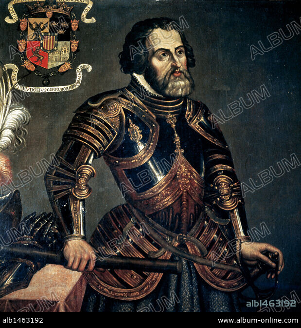 Hernan Cortes 1st Marquis Of The Valley Of Oaxaca 1485Ð1547 Spanish Conqueror Anonymus 3486