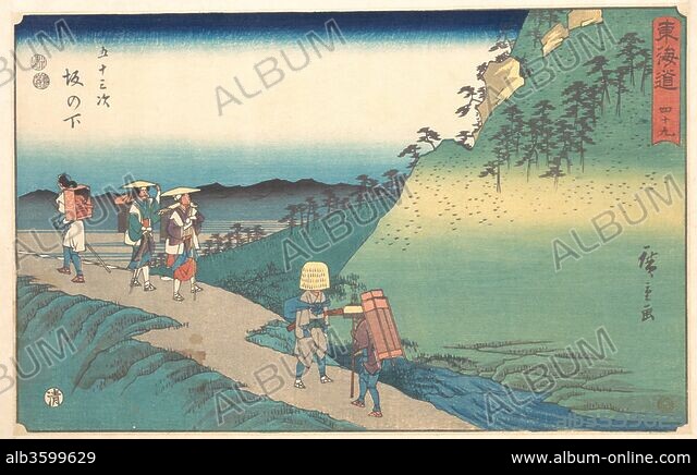 UTAGAWA HIROSHIGE. Saka no Shita - Album alb3599629