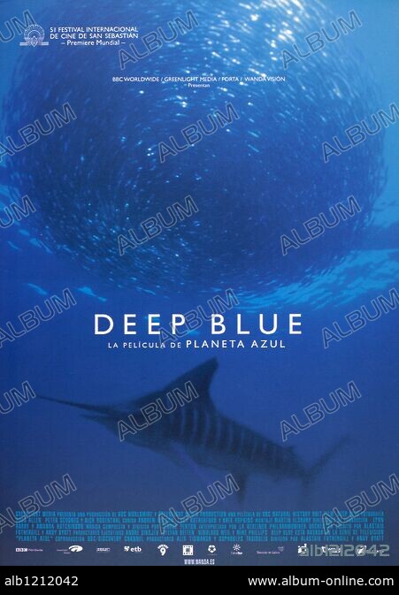 Poster of DEEP BLUE, 2003, directed by ALASTAIR FOTHERGILL and ANDY ...