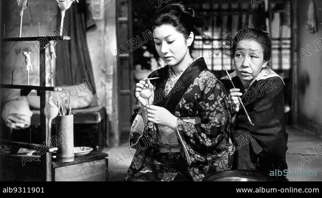 MICHIYO KOGURE in A GEISHA, 1953 (GION BAYASHI), directed by KENJI ...