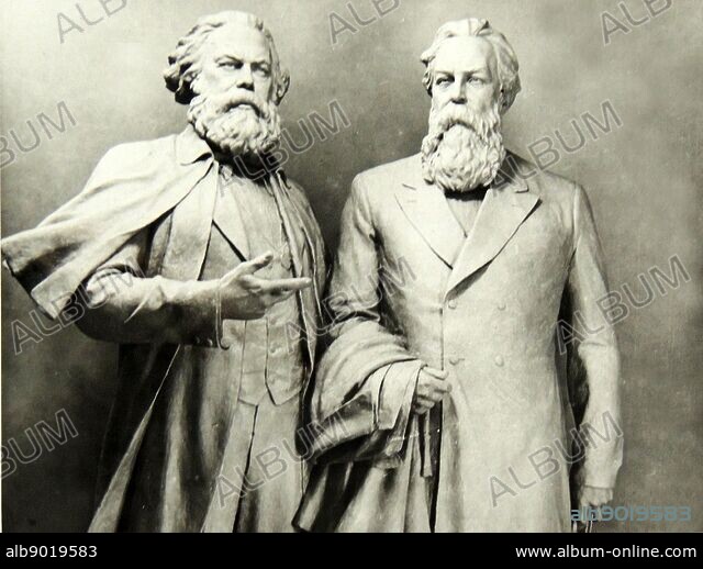 Karl Marx y Friedrich Engels