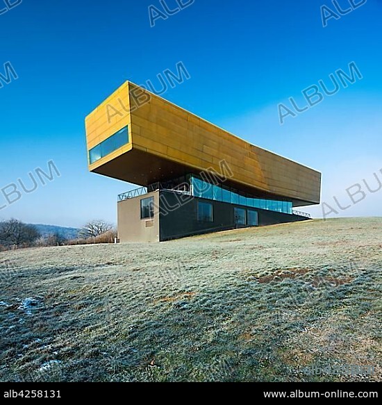 Nebra Ark in Winter Museum of the Sky Disc Visitor Centre Nebra