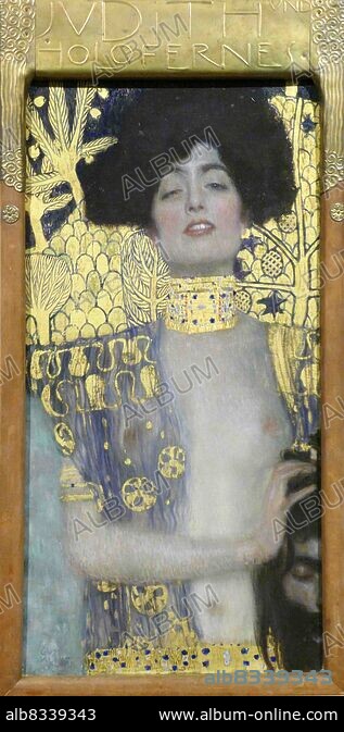 Judith 1901 oil on canvas by Gustav Klimt Album alb8339343