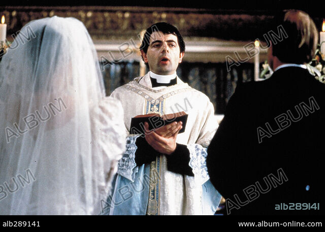 ROWAN ATKINSON in FOUR WEDDINGS AND A FUNERAL 1994 directed by