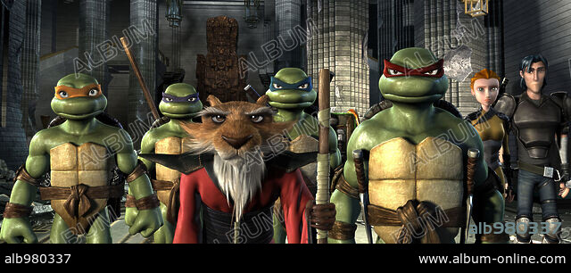 TMNT - Teenage Mutant Ninja Turtles DVD 2007 Tini Nindzsa Teknőcök /  Directed by Kevin Munroe / Starring: James