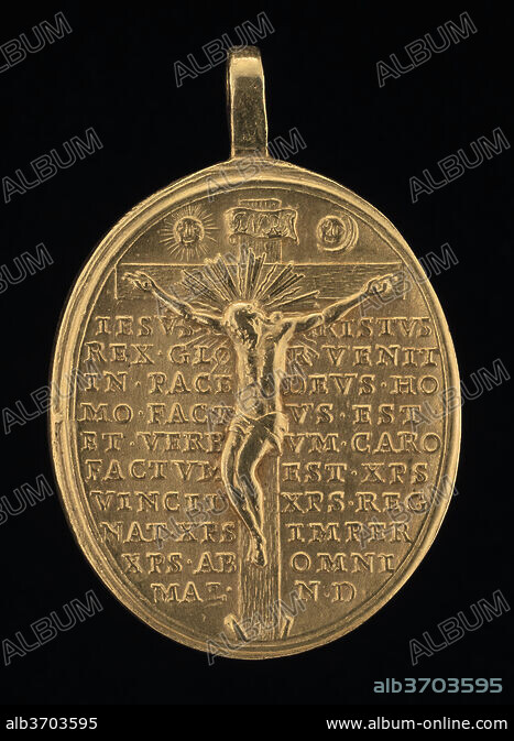 Gold medal of Saint Benedict