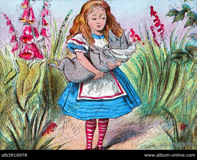 Alice In Wonderland Baby Turns Into Pig Poster Print By Mary Evans Picture  Library - Item # VARMEL10949861 - Posterazzi