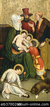 Bernhard Strigel  Saint Mary Salome and Her Family (ca. 1520/1528