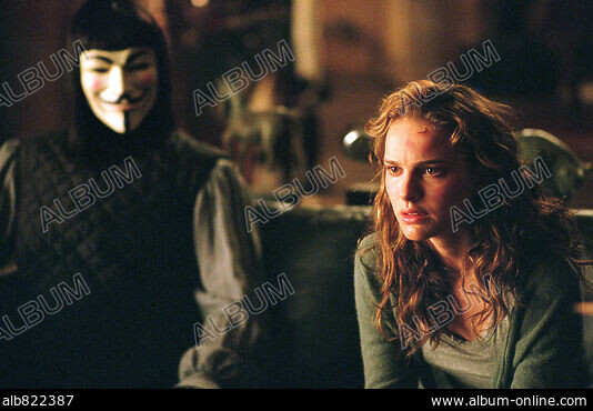 Hugo Weaving and James McTeigue during V For Vendetta Tokyo