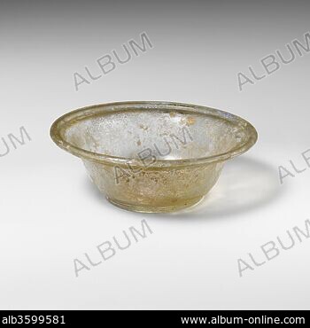 Glass conical bowl, Greek, Eastern Mediterranean