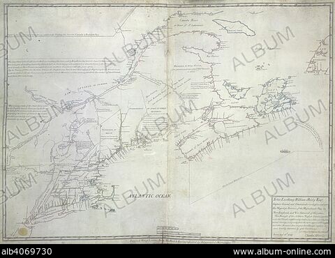 EXPLANATION FOR THE NEW MAP OF NOVA SCOTIA and CAPE BRITAIN, With the  Adjacent PARTS of NEW ENGLAND and CANADA. Author Jefferys, Thomas 119.11.b.  Place of publication: LONDON Publisher: Printed for T.