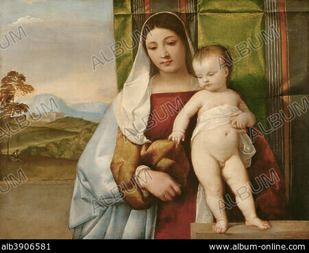 Raphael (1483-1520). Italian painter. Virgin of Divine Love, ca